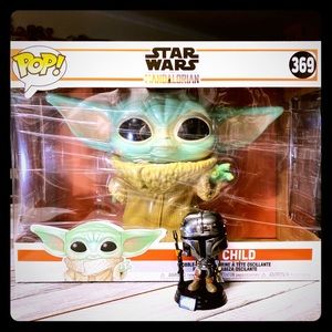 10” Funko Pop The Mandalorian Child (Baby Yoda)